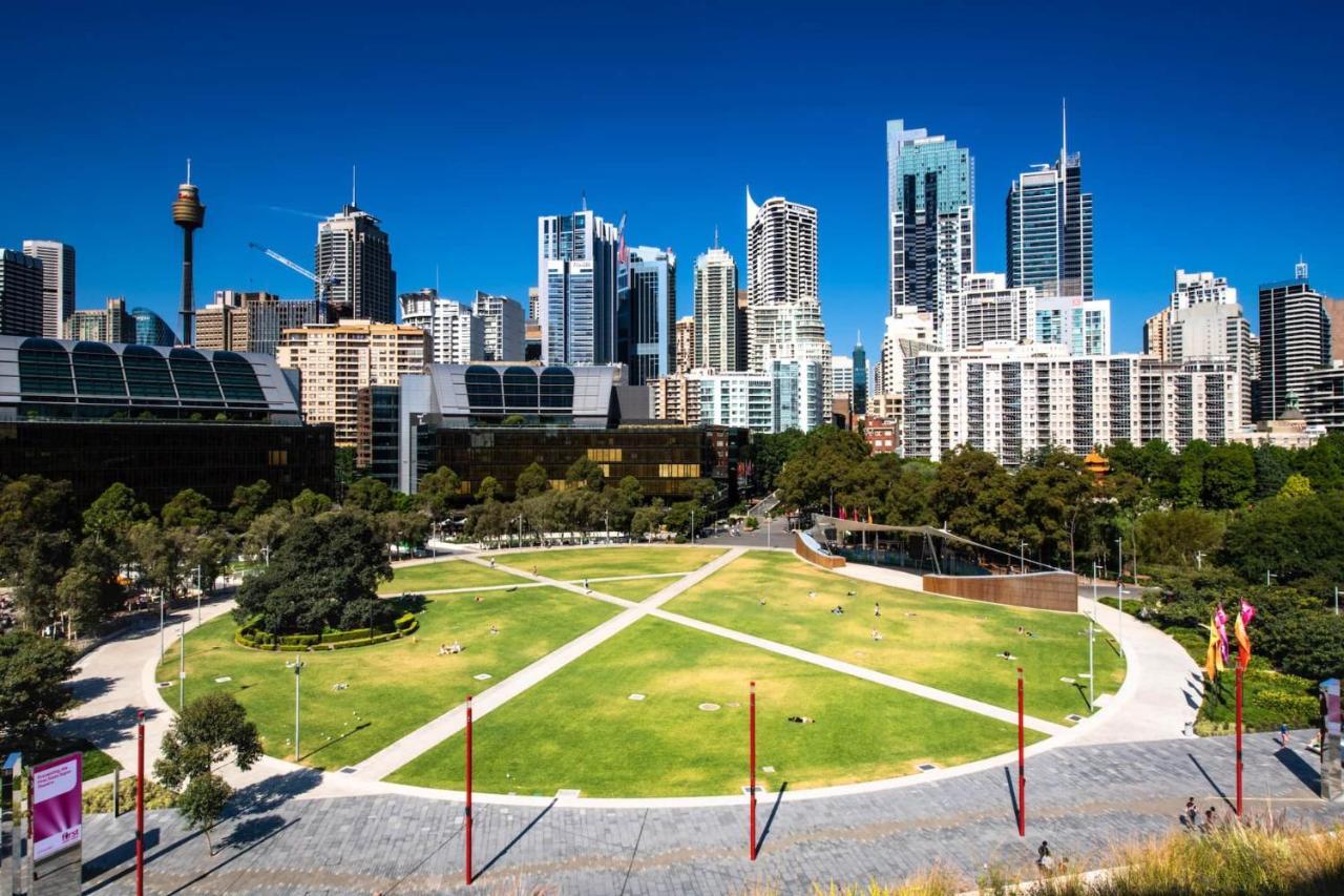 Spacious & Cosy 2 Bedroom Apartment In Darling Harbour Sydney Exterior foto